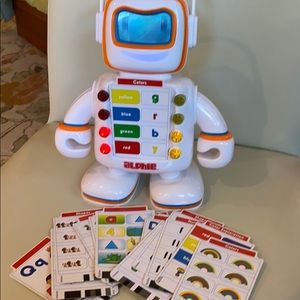 Playskool talking alphie robot
